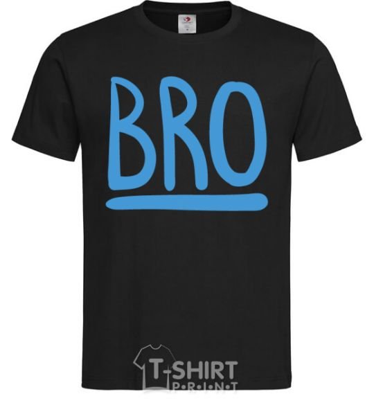 Men's T-Shirt Bro line black фото