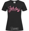 Women's T-shirt Fabulous black фото