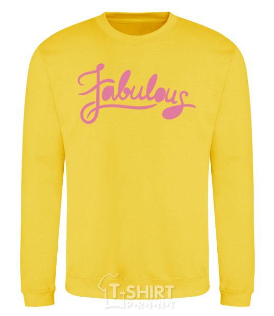 Sweatshirt Fabulous yellow фото