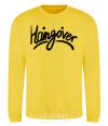 Sweatshirt Hangover yellow фото