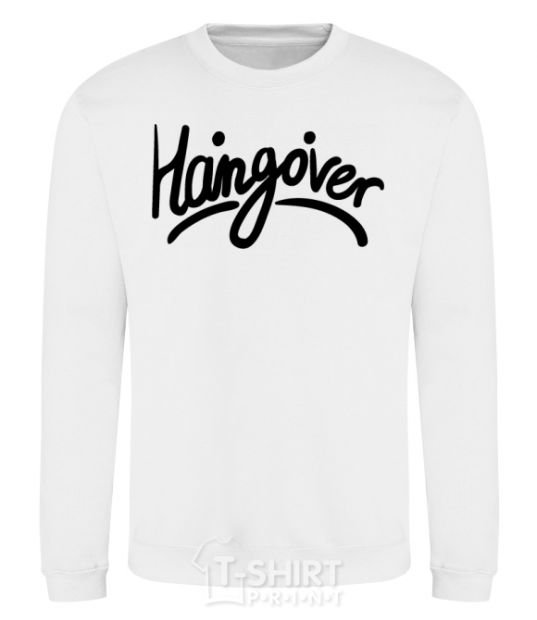 Sweatshirt Hangover White фото