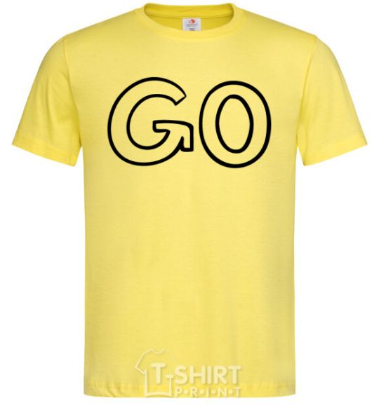 Мужская футболка Go Лимонный фото