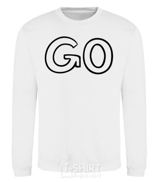 Sweatshirt Go White фото
