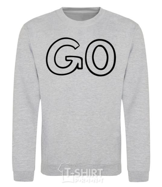 Sweatshirt Go sport-grey фото