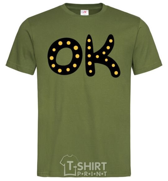 Men's T-Shirt Ok millennial-khaki фото