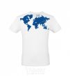 Men's T-Shirt The map White фото