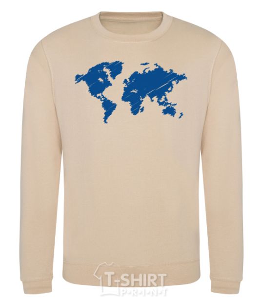 Sweatshirt The map sand фото