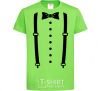 Kids T-shirt Butterfly and suspenders orchid-green фото