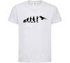 Kids T-shirt The evolution of taekwondo White фото