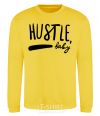 Sweatshirt Hustle baby yellow фото