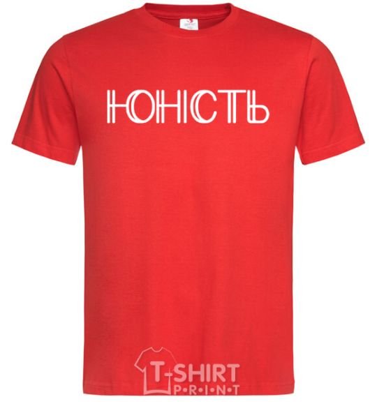 Men's T-Shirt Youth red фото