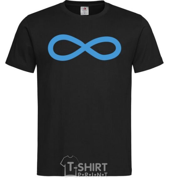 Men's T-Shirt The sign of infinity black фото
