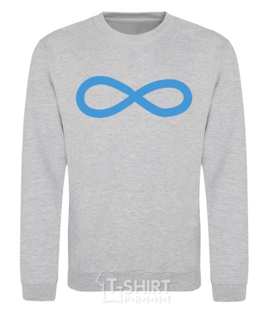 Sweatshirt The sign of infinity sport-grey фото