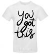 Men's T-Shirt You got this White фото