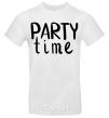 Мужская футболка Party time Белый фото