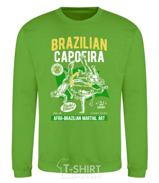 Sweatshirt Brazilian Capoeira orchid-green фото