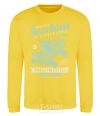 Sweatshirt Roller Blading yellow фото