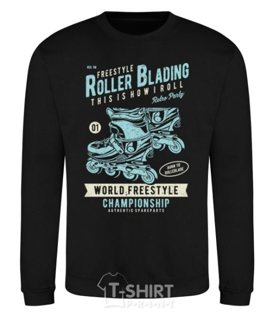 Sweatshirt Roller Blading black фото