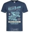 Men's T-Shirt Roller Blading navy-blue фото