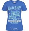 Women's T-shirt Roller Blading royal-blue фото