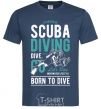 Мужская футболка Scuba Diving Темно-синий фото