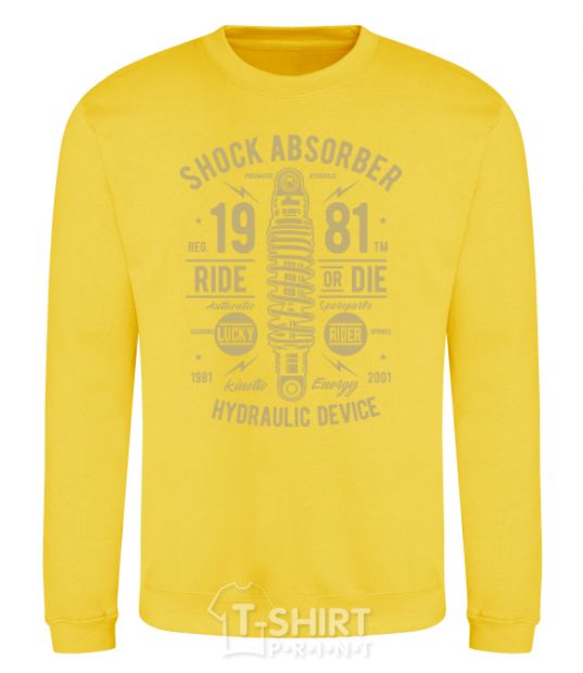 Sweatshirt Shock Absorber yellow фото