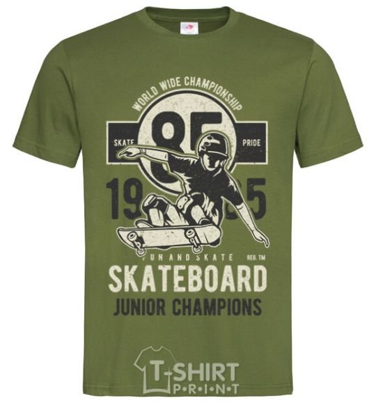 Men's T-Shirt Skateboard Junior Champions millennial-khaki фото