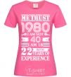 Women's T-shirt Me trust 40 heliconia фото