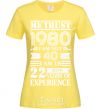 Women's T-shirt Me trust 40 cornsilk фото