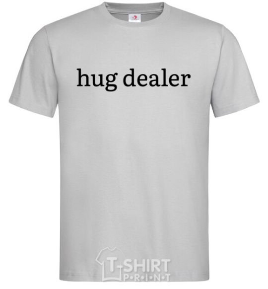 Мужская футболка Hug dealer Серый фото