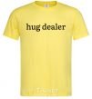 Мужская футболка Hug dealer Лимонный фото