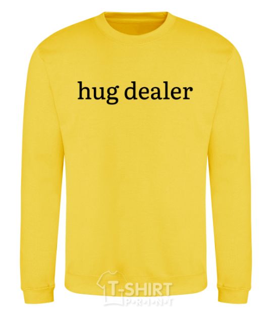 Sweatshirt Hug dealer yellow фото