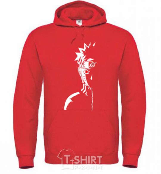 Men`s hoodie Naruto Shadow bright-red фото