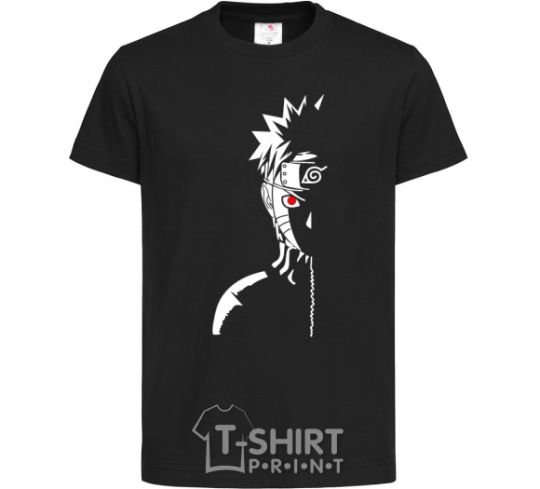 Kids T-shirt Naruto Shadow black фото