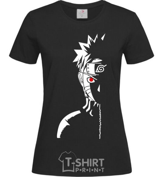 Women's T-shirt Naruto Shadow black фото