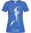 Women's T-shirt Naruto Shadow royal-blue фото