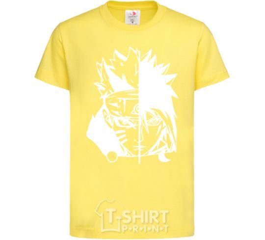 Детская футболка Naruto white Лимонный фото