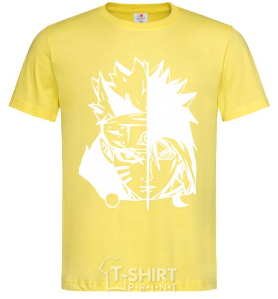 Men's T-Shirt Naruto white cornsilk фото