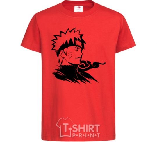 Kids T-shirt Naruto red фото