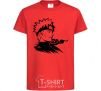 Kids T-shirt Naruto red фото
