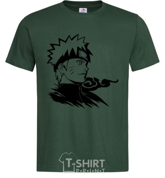 Men's T-Shirt Naruto bottle-green фото