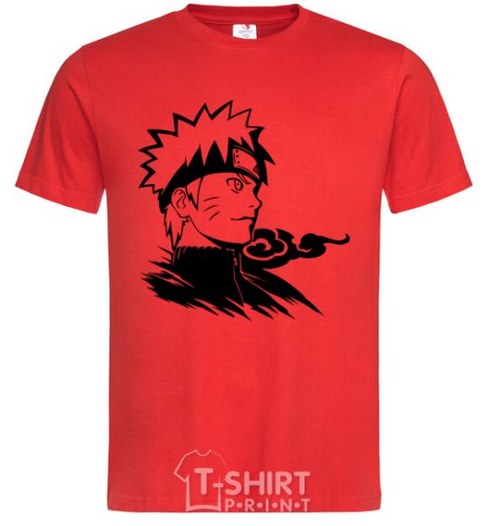 Men's T-Shirt Naruto red фото