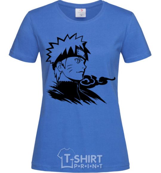 Women's T-shirt Naruto royal-blue фото