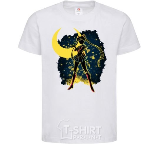 Kids T-shirt Sailor Moon splash White фото