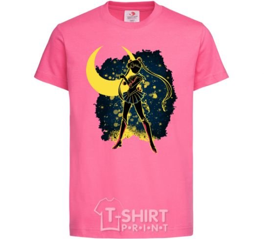 Kids T-shirt Sailor Moon splash heliconia фото