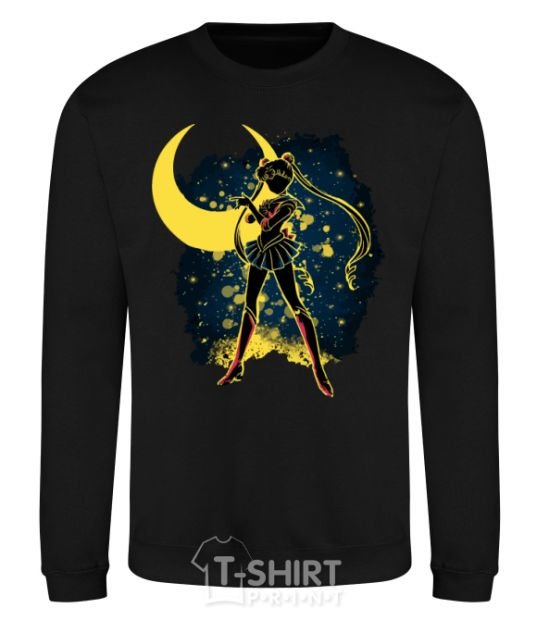 Sweatshirt Sailor Moon splash black фото