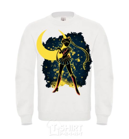 Sweatshirt Sailor Moon splash White фото