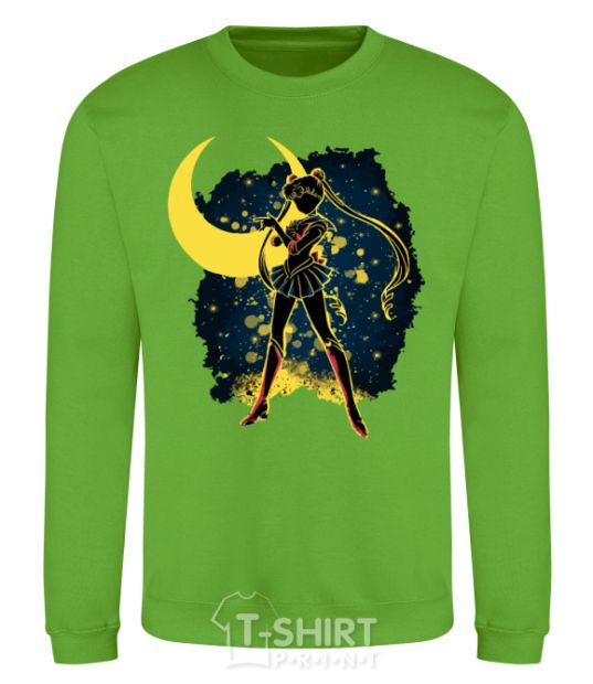 Sweatshirt Sailor Moon splash orchid-green фото