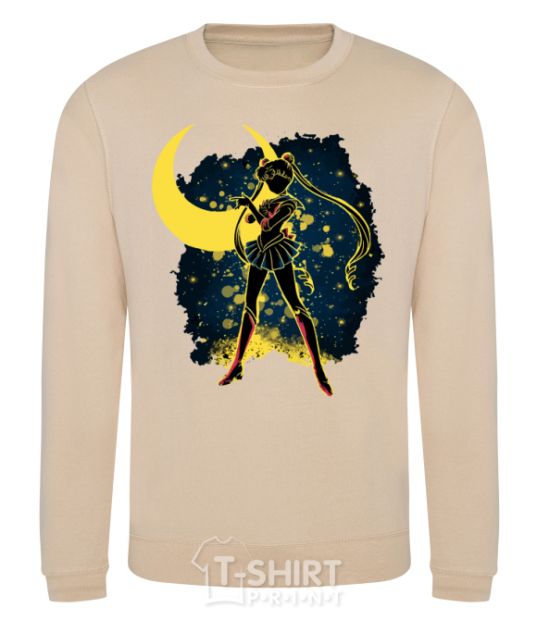 Sweatshirt Sailor Moon splash sand фото