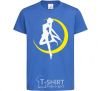 Kids T-shirt Moon Sailor royal-blue фото